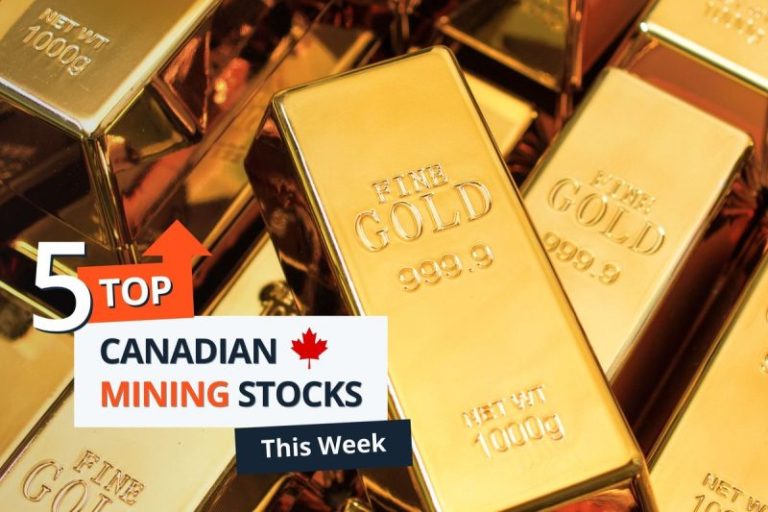 Top 5 Canadian Mining Stocks This Week: Trifecta Shines with 117 Percent Gain