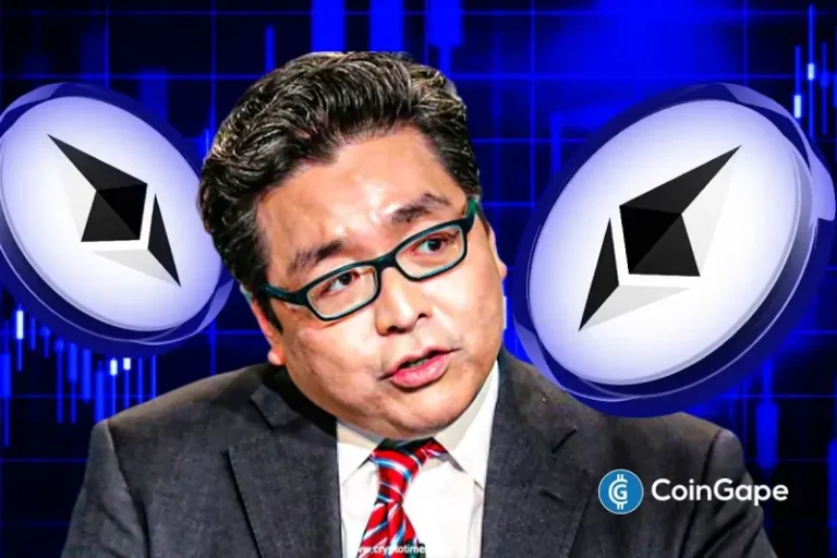 Breaking: Tom Lee’s BitMine Acquires 32,977 Ethereum, BMNR Stock Jumps